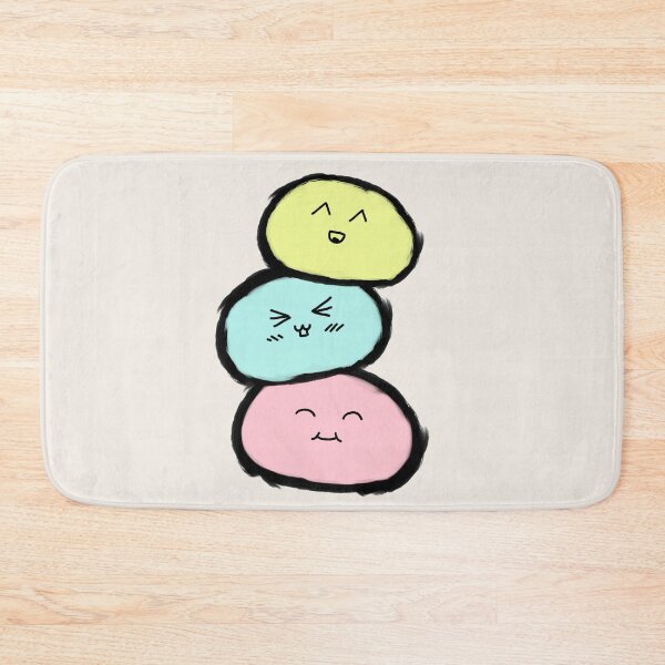 Item preview, Sweet Pastel Mochi Cute Japanese Dessert Doodle designed and sold by Naruciaczke.