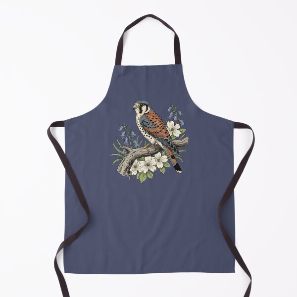 Item preview, American Kestrel With Bluebells And Dogwood designed and sold by BirdsnStuff.