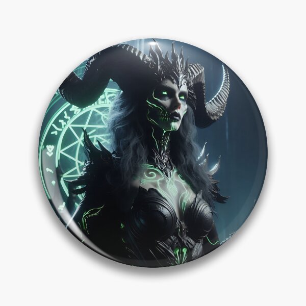 Item preview, Hella, Norse Goddess of the Dead designed and sold by GalleryBrisArt.