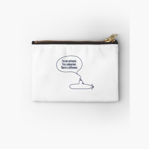 Item preview, Not Antisocial Submariner Quote For Navy Veterans designed and sold by chattsuede.