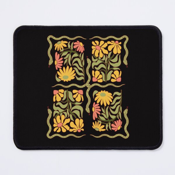 Item preview, Flowers with Snakes designed and sold by joztees.