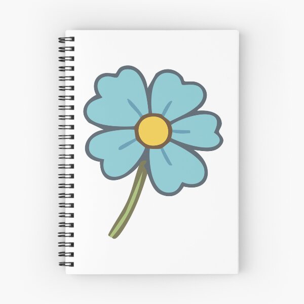 Item preview, Cute Light Blue Daisy Flower  designed and sold by BetweenForms.