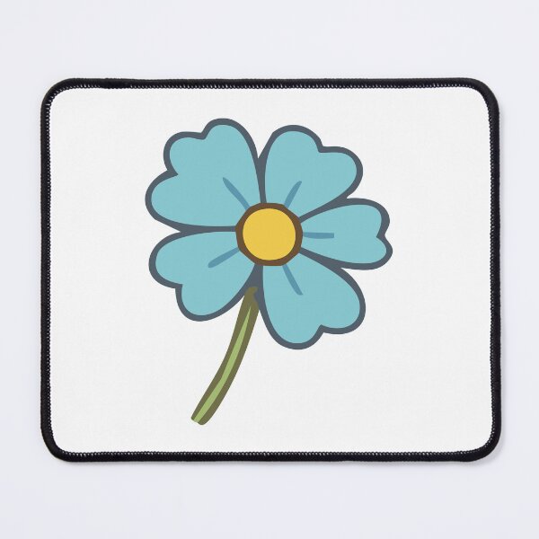 Item preview, Cute Light Blue Daisy Flower  designed and sold by BetweenForms.