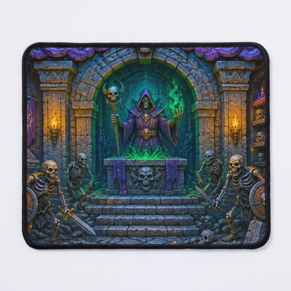 Item preview, Crypt of the Necromancer | Dark Fantasy Dungeon Art designed and sold by IGLCreative.