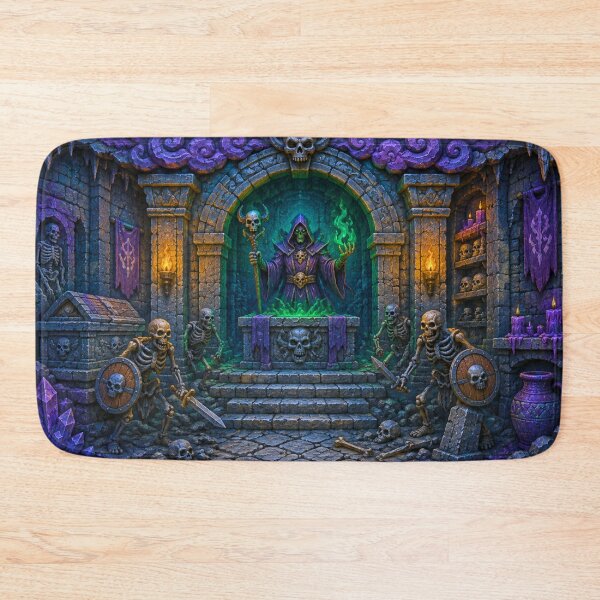 Item preview, Crypt of the Necromancer | Dark Fantasy Dungeon Art designed and sold by IGLCreative.