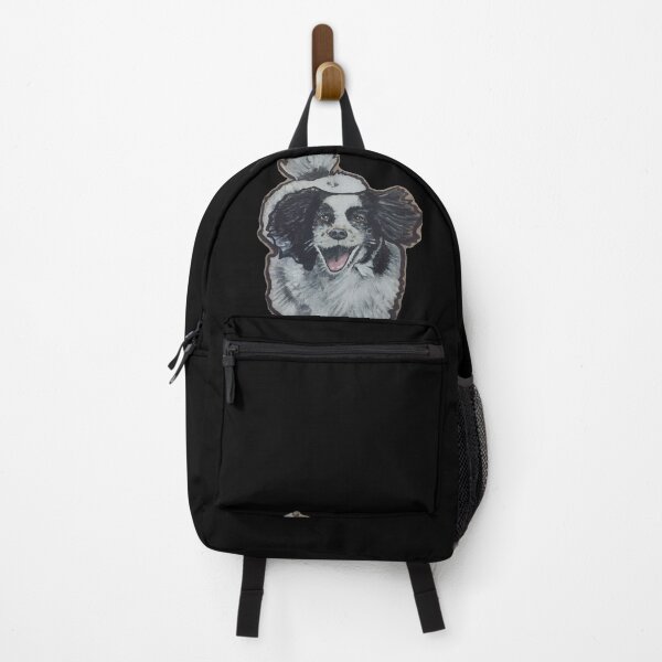 Item preview, Grinning Papillon - Happy Dog Neo-Traditional Art designed and sold by Ideniquo.