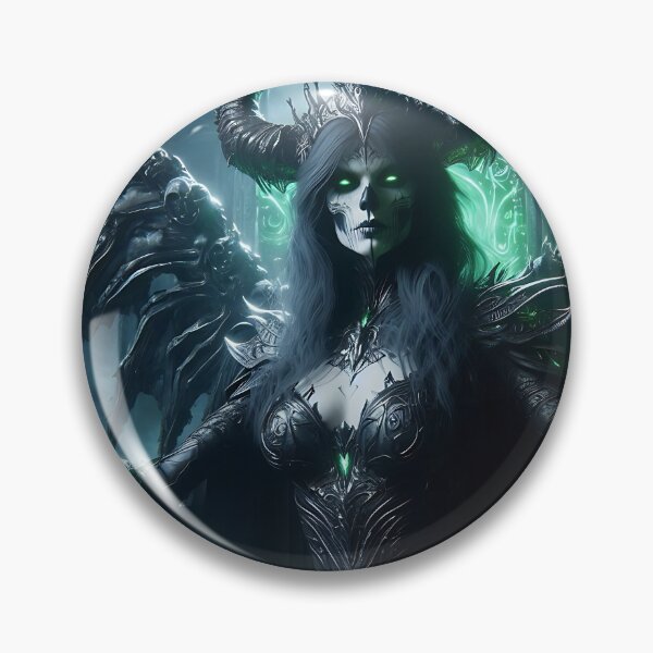 Item preview, Hella, Norse Goddess of the Dead designed and sold by GalleryBrisArt.