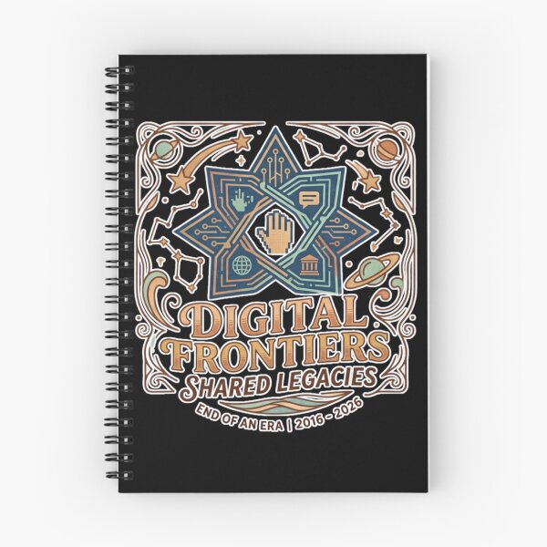 Item preview, Digital Frontiers Shared Legacies Retro Gaming Era designed and sold by Khadigadesings.