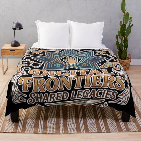 Item preview, Digital Frontiers Shared Legacies Retro Gaming Era designed and sold by Khadigadesings.