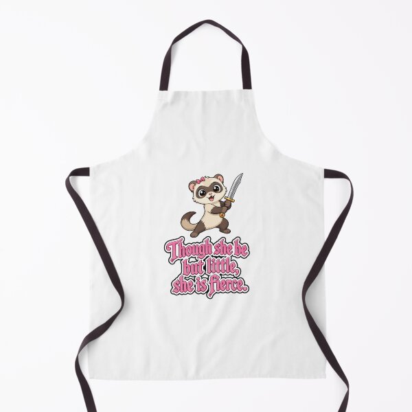Item preview, Though she be little, she be fierce. Ferret, Kit designed and sold by DaveNeurotic.