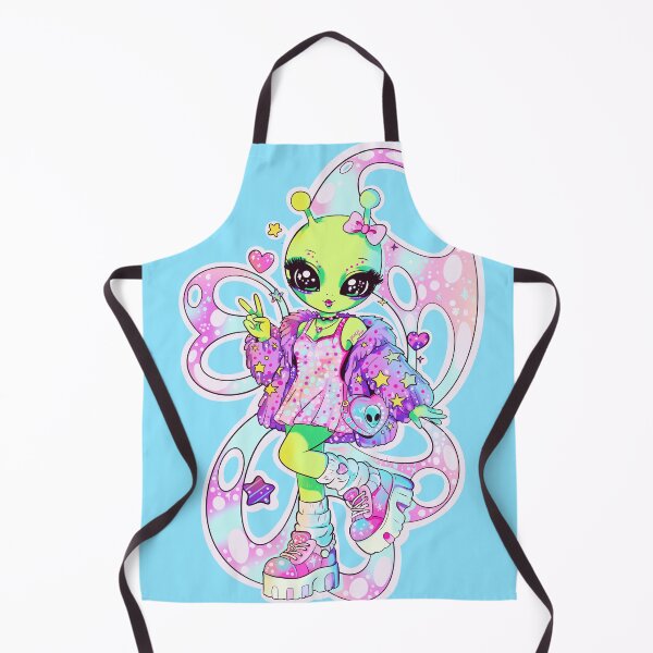 Item preview, Pastel pink alien fairy – y2k kawaii spacecore aesthetic designed and sold by StudioPeachPop.