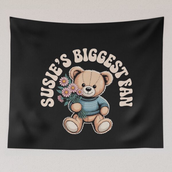 Item preview, Cuddly Toy Biggest Fan Admirer Graphic designed and sold by Tsugraf Designs.