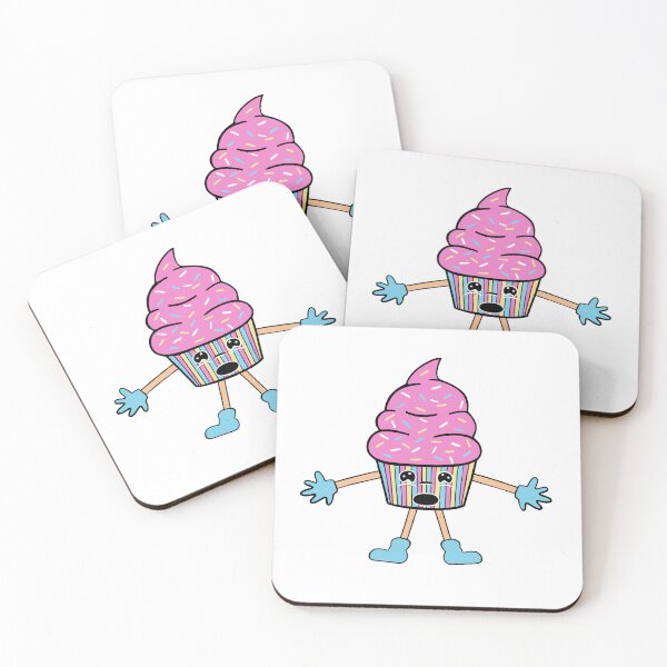 Item preview, Cute Cupcake Cartoon designed and sold by Sartoris Art.