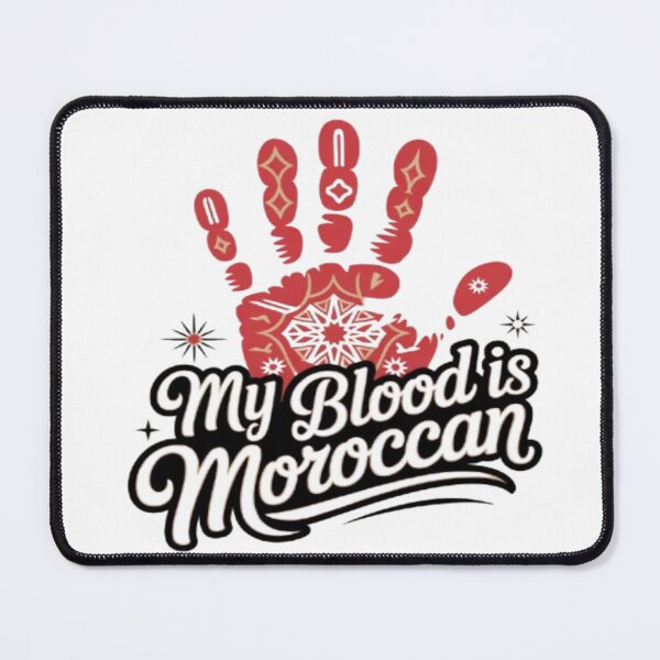 Item preview, My Blood is Moroccan Traditional Tattoo Culture Art designed and sold by DailySparks.