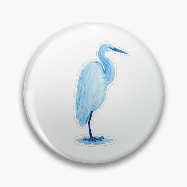 Item preview, BLUE BIRDS WHITE HERON designed and sold by Todo ALMAR.