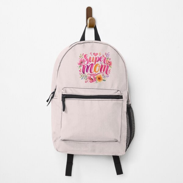 Item preview, Vibrant Floral Super Mom Watercolor Design designed and sold by RidaZ.