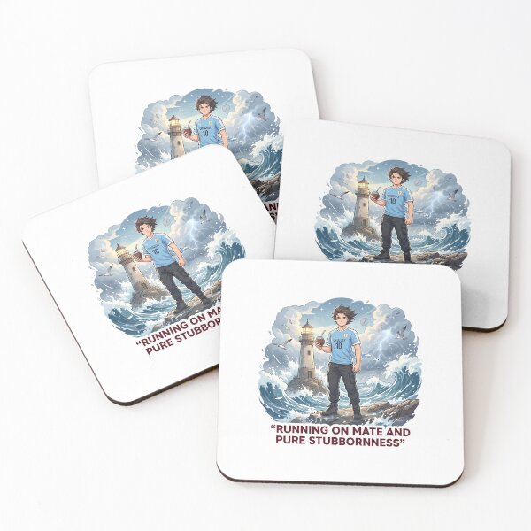 Item preview, Running on Mate and Pure Stubbornness | Uruguay Anime Aesthetic designed and sold by MoodDelay.