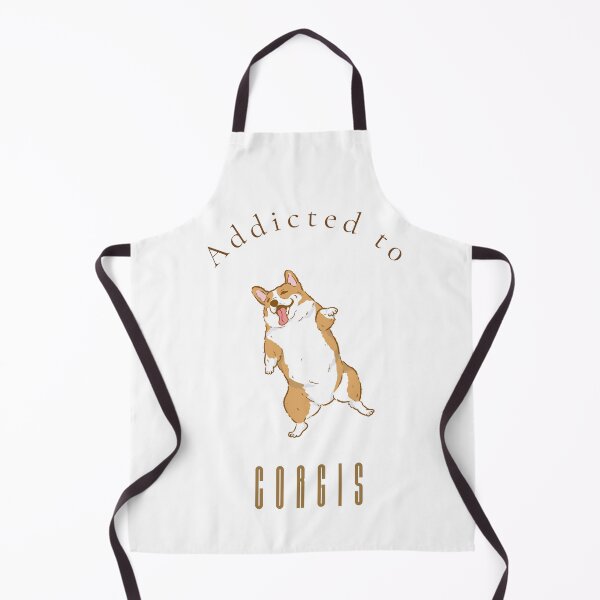 Item preview, Addicted to Corgis Funny Dog Lover Wall Art Print & Apparel designed and sold by MoodsOfMine.