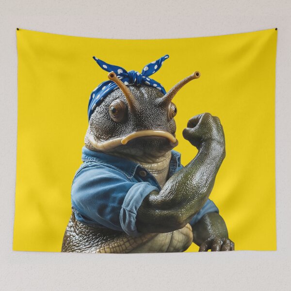 Item preview, Rosie the Rivetslug | Funny Rosie the Riveter Parody designed and sold by Lainey1978.