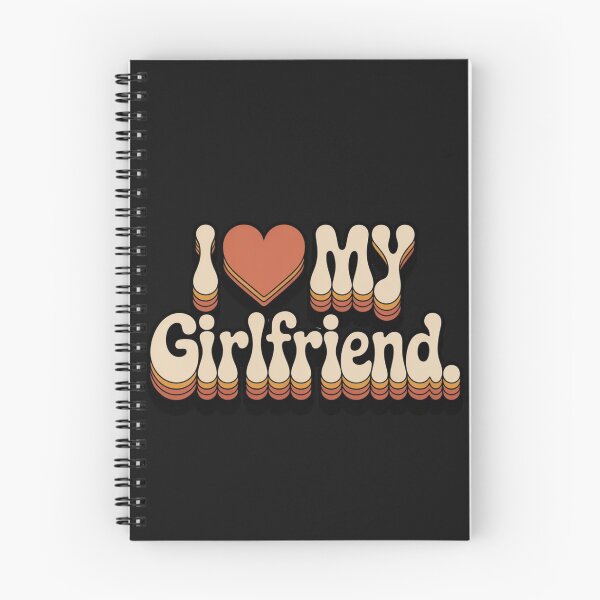 Item preview, I Affectionate Graphic My Girlfriend 70s Style designed and sold by Tsugraf Designs.