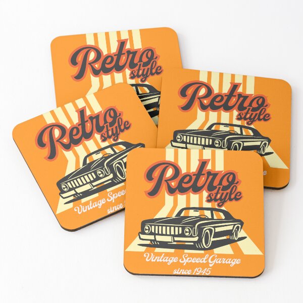 Item preview, Retro Style Vintage Speed Garage 1945 Classic Car designed and sold by creativerooney.
