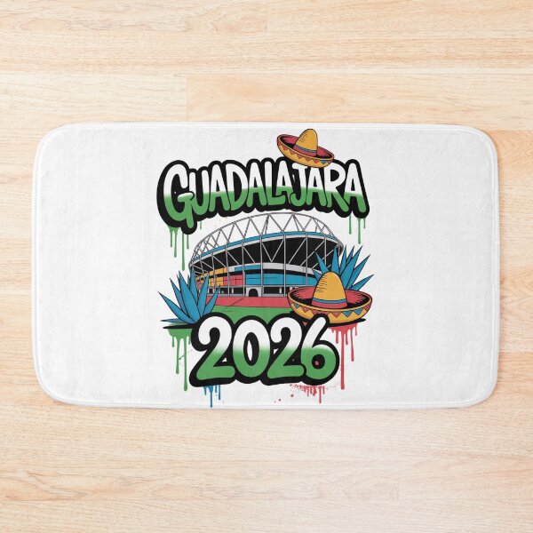 Item preview, Guadalajara 2026  Mexico Football Soccer Souvenir T-Shirt V6 designed and sold by DarylWelsh2024.