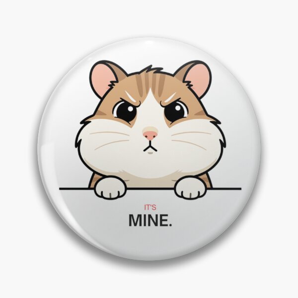 Item preview, Cute Hamster It's Mine designed and sold by vybrex.