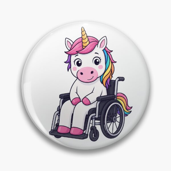 Item preview, Wheelchair Unicorn designed and sold by chronisch.sichtbar.