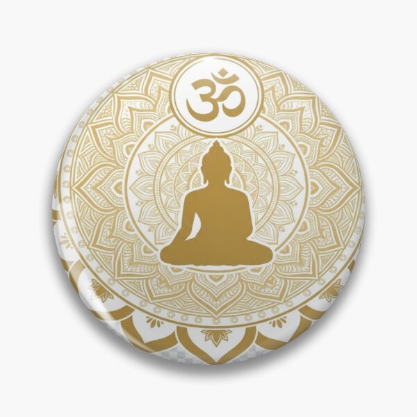Item preview, Buddha Mandala Inner Peace Sanskrit Spiritual Design designed and sold by NoNameDrops.