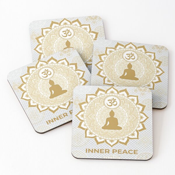 Item preview, Buddha Mandala Inner Peace Sanskrit Spiritual Design designed and sold by NoNameDrops.