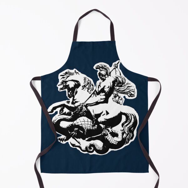 Item preview, Saint George | Christian Saint Symbolism in Greco Roman Hellenic Style designed and sold by Based History.