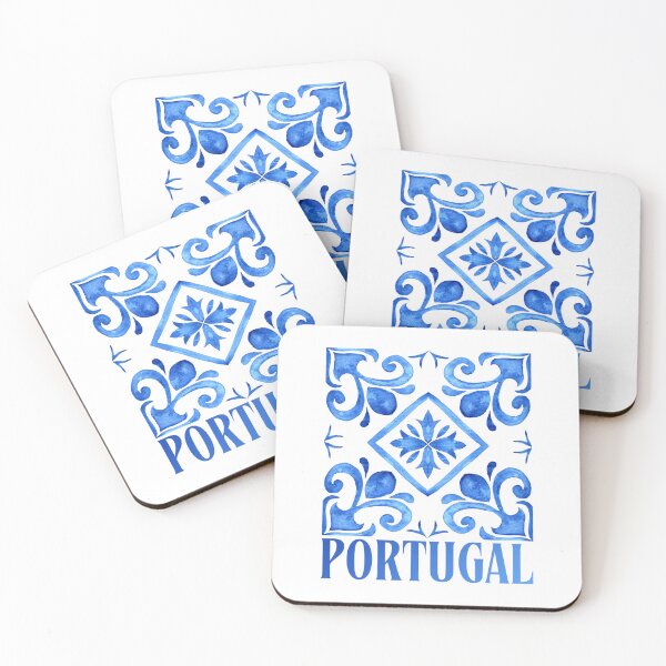 Item preview, Portugal Blue Tile Traditional Azulejo Design designed and sold by DILMIK..