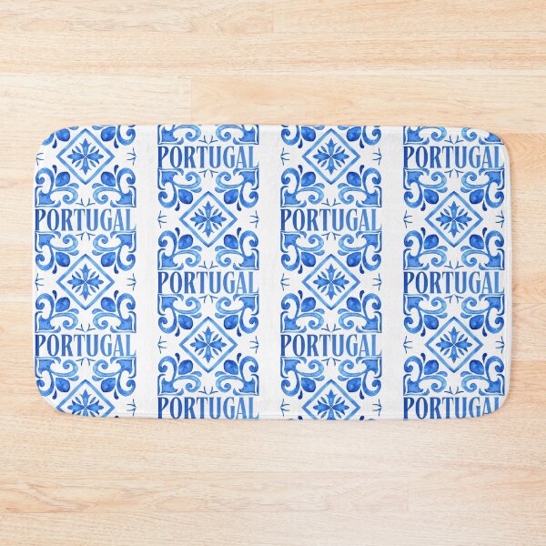 Item preview, Portugal Blue Tile Traditional Azulejo Design designed and sold by DILMIK..