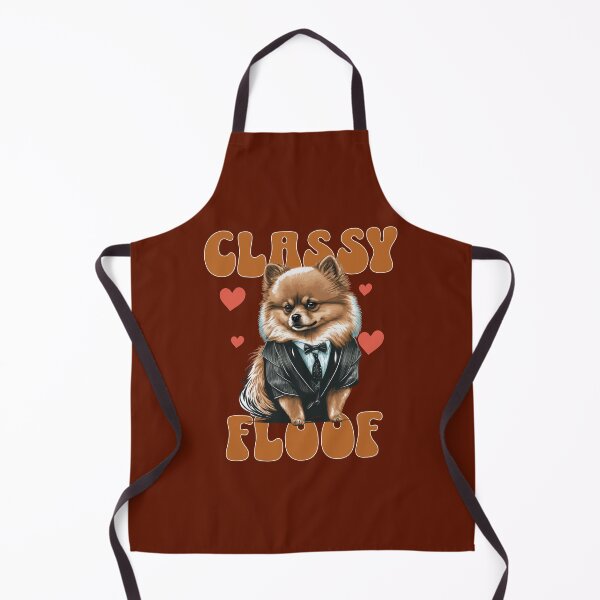 Item preview, Classy Floof Funny Pomeranian Design | Dapper Pom Dog Lover Gift designed and sold by Sachie's Studio.