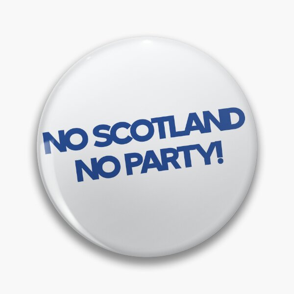 Item preview, No Scotland No Party | World Cup Fan Scotland 2026 | Tartan Army Football Supporters Graphic designed and sold by Two Otters Co.