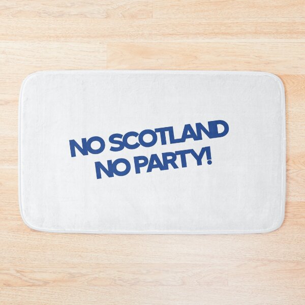 Item preview, No Scotland No Party | World Cup Fan Scotland 2026 | Tartan Army Football Supporters Graphic designed and sold by Two Otters Co.