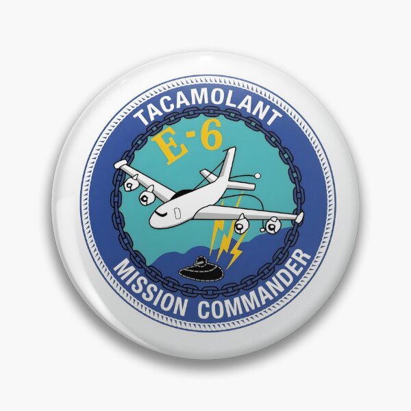 Item preview, US Navy E-6 Mercury TACAMO Mission Commander Insignia designed and sold by CharlieDesings.