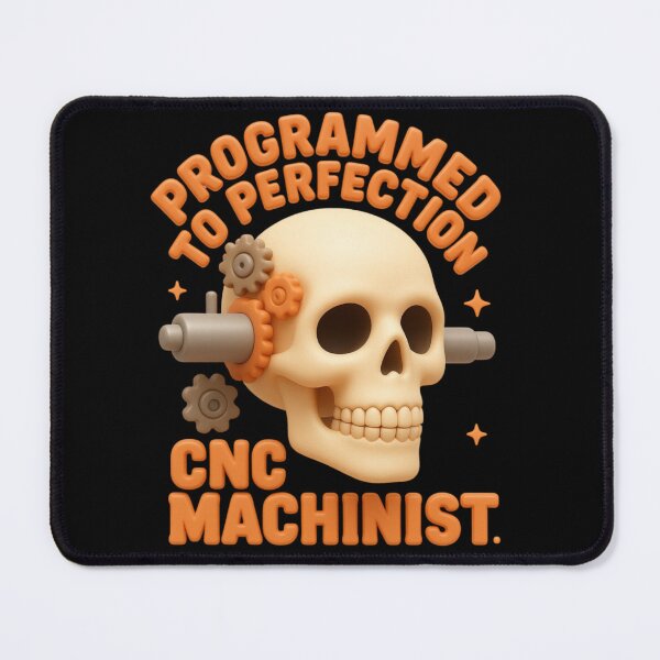 Item preview, Programmed To Perfection | CNC Machinist Shirt designed and sold by LabCore.