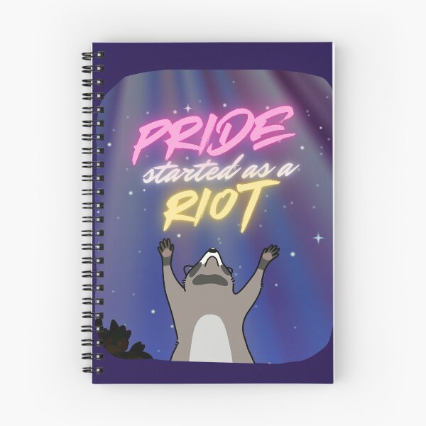 Item preview, Pride Riot Raccoon designed and sold by Idd-and-Ott.