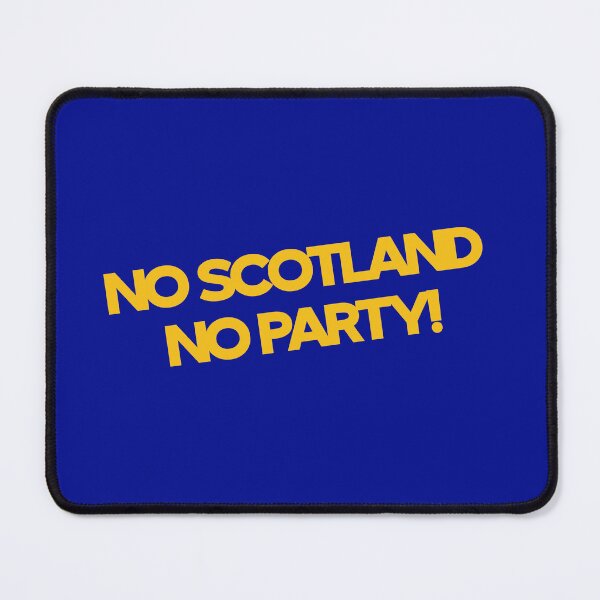 Item preview, No Scotland No Party | World Cup Fan Scotland 2026 | Tartan Army Football Supporters Graphic designed and sold by Two Otters Co.