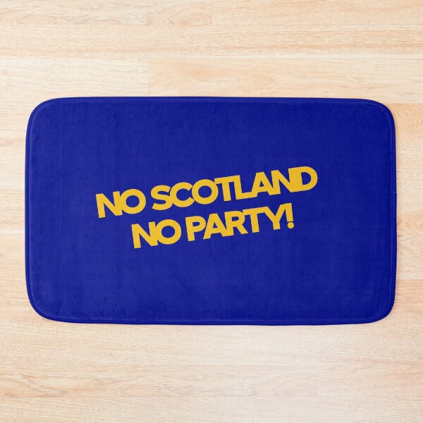 Item preview, No Scotland No Party | World Cup Fan Scotland 2026 | Tartan Army Football Supporters Graphic designed and sold by Two Otters Co.