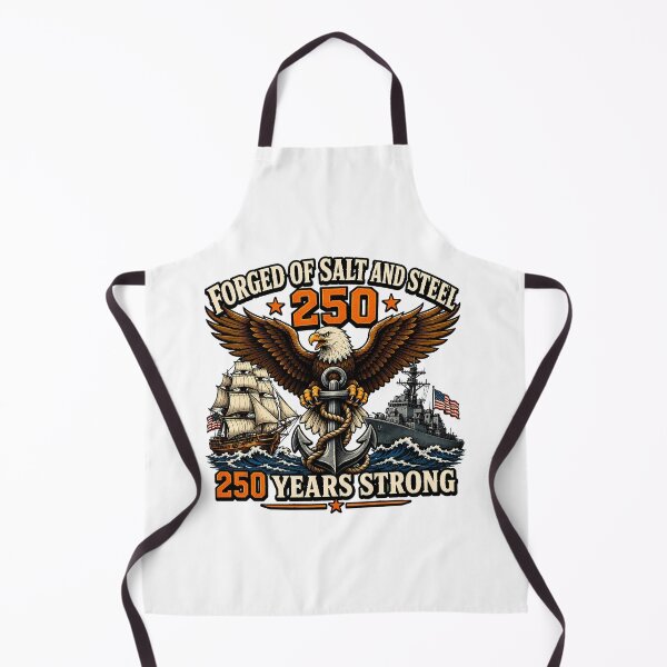 Item preview, US Navy 250th Anniversary Forged of Salt and Steel designed and sold by chattsuede.