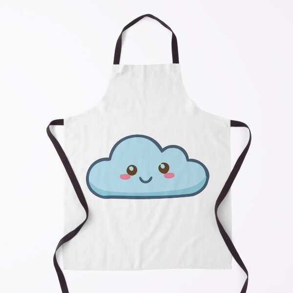Item preview, Kawaii Light Blue Cloud designed and sold by BetweenForms.