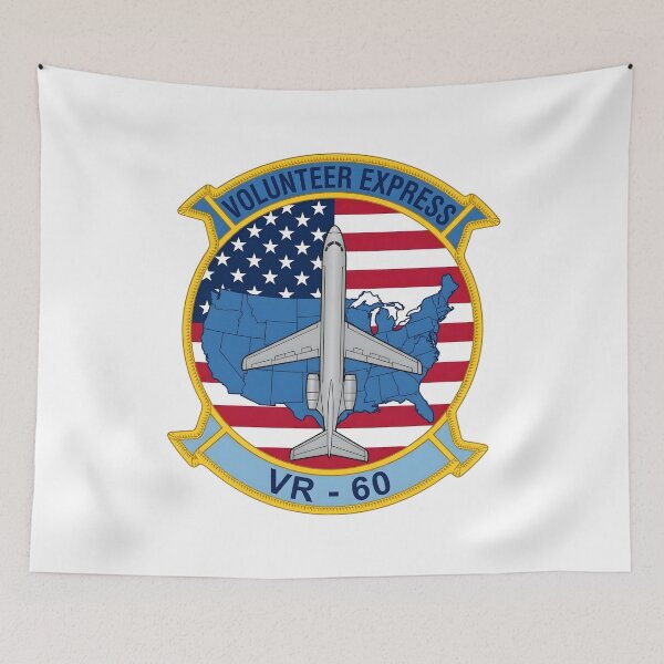 Item preview, US Navy VR-60 Volunteer Express Squadron Insignia designed and sold by CharlieDesings.