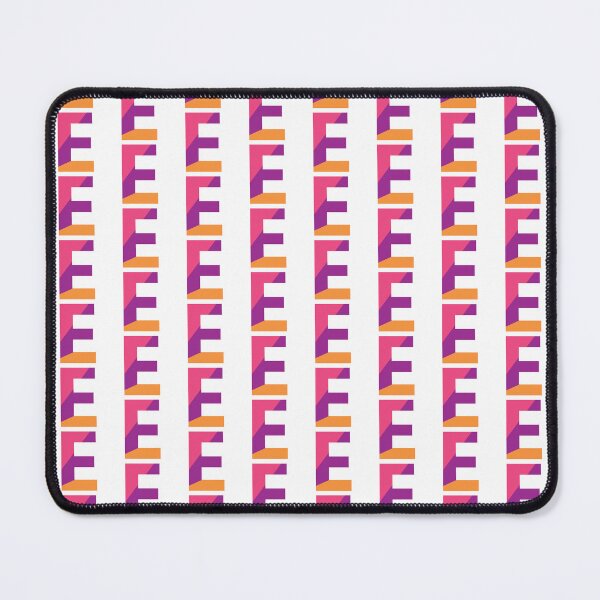Item preview, Retro Color Block Letter E – Geometric Initial Monogram Design designed and sold by Fontaine Color Co..