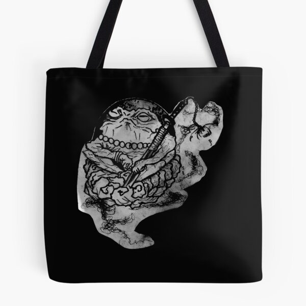 Item preview, Wise Japanese Toad - Neotraditional Tattoo Art designed and sold by Ideniquo.
