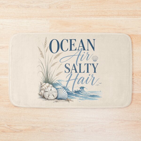 Item preview, Ocean Air, Salty Hair – Coastal Vibes Design designed and sold by ABLAT-CREATIONS.
