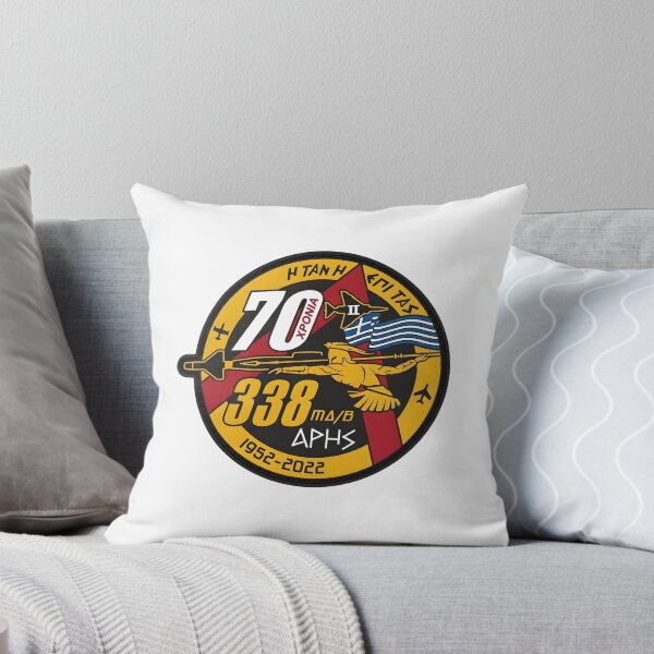 Item preview, Hellenic Air Force 338 Squadron 70th Anniversary Patch designed and sold by CharlieDesings.