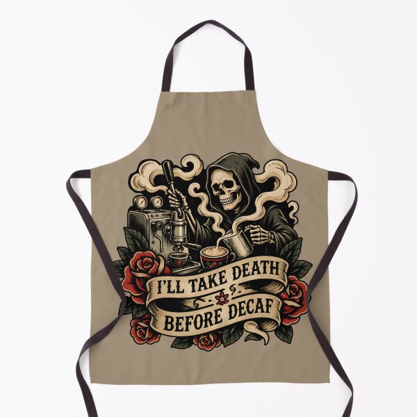 Item preview, Death Before Decaf designed and sold by Arch Customs.