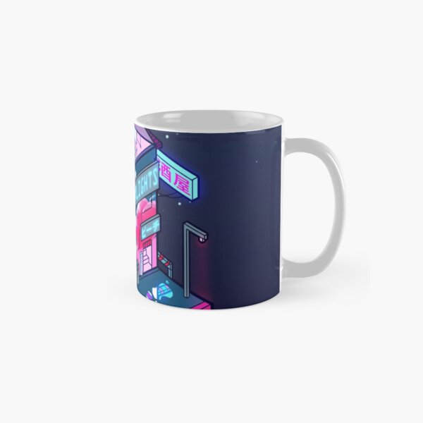 Cyberpunk Peach Drink Classic Mug